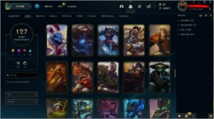 Conta platina 1- dimante  s8, s9 e s10 - League of Legends LOL