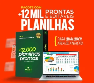 Planilhas Excel - 100% Editáveis (Pack) - Others