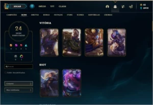 Conta League of Legends LOL