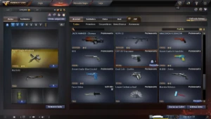 Conta Capitão com  4 Semi Vips Vitoriosas+MNS RARAS - Crossfire