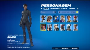 Conta de fortnite com várias skins