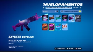 Conta de fortnite com várias skins