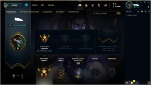 CONTA LEAGUE OF LEGENDS OURO IV LOL