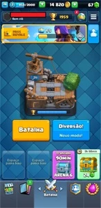 Conta Clash Royale iniciante level 7 com Princesa
