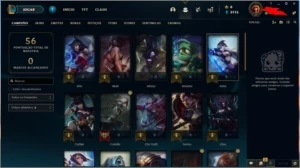 Conta de LoL - League of Legends