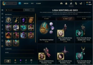 VENDO CONTA LOL E VALORANT COM SKINS BARATA PRA VENDER LOGO - League of Legends