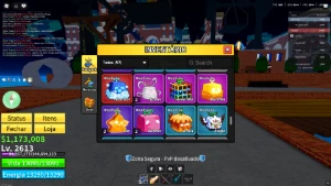 Conta com CDK, Dough despertada GH e raça v4 - Roblox