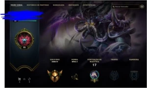 CONTA LOL GOLD 4 MMR ABSURDO + VALORANT COM FACA - League of Legends