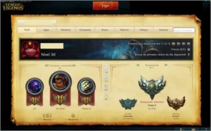 CONTA DE LOL PRATA V+53 CAMPEÕES+10 SKINS/LEGADO - League of Legends