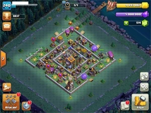 Conta CV14 TH14 full clash of clans
