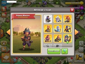 Conta CV14 TH14 full clash of clans