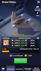 Last War, +220M, Base 34, DRONE 155 - 41M, 32, 29, Serv 1540 - Outros