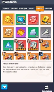 Last War, +220M, Base 34, DRONE 155 - 41M, 32, 29, Serv 1540 - Outros