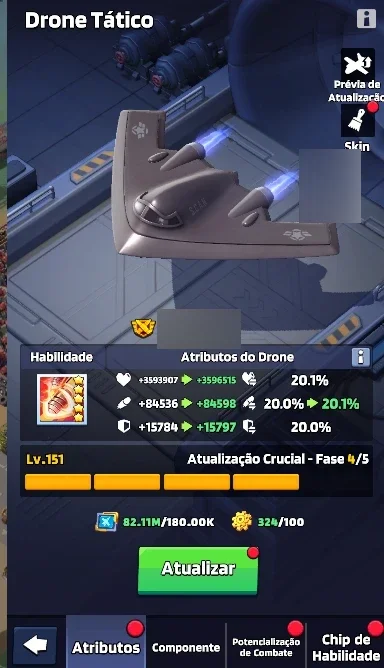 Last War - BASE 34 INICIADA • DRONE 151 - 40M, 31, 28 - Outros