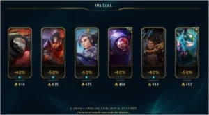 Conta Gold IV LOL - League of Legends