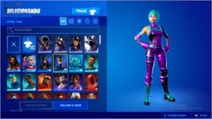 conta fortnite s2+ skins exclusivas