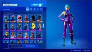 conta fortnite s2+ skins exclusivas