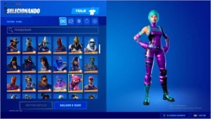conta fortnite s2+ skins exclusivas