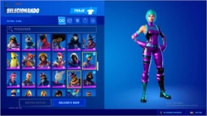 conta fortnite s2+ skins exclusivas