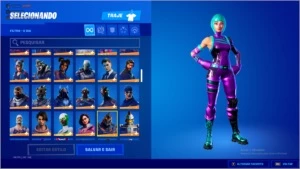 conta fortnite s2+ skins exclusivas