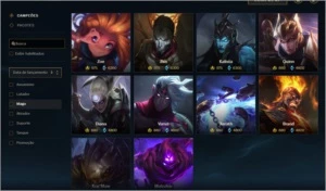 conta league of legends diamante 2 LOL