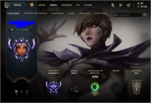 conta league of legends diamante 2 LOL