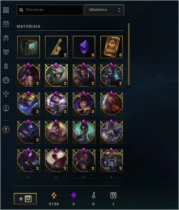 conta league of legends diamante 2 LOL