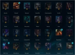 Diamante, 96camp, 65skins (10lend, DJ Sona e Annie Hextech) - League of Legends LOL