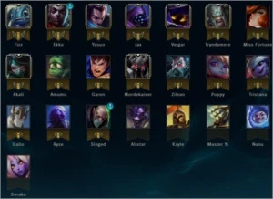 Conta Prata 3 - League of Legends LOL