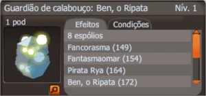 10 SOUL PIRATA 8 ESPÓLIOS (SPIRITIA) - Dofus