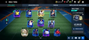 Vendo conta FIFA mobile GER 124