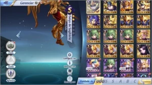 Conta cavaleiros do zodiaco - Saint Seiya Awakening SSA