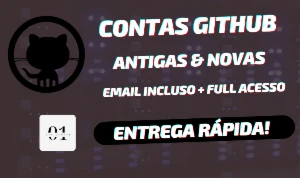 [PREMIUM] CONTAS GITHUB ANTIGAS 2009 A 2018 - Redes Sociais