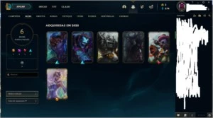 Conta LoL Prata II com E-mail de criação - League of Legends