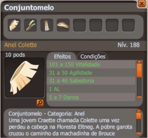 set conjuntomelo completo (SPIRITIA) - Dofus