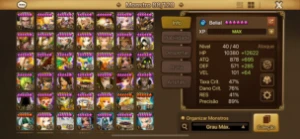 Conta Summoners War - kinki