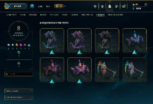 Prata 4 com 40 Champs e 11 Skins - League of Legends LOL