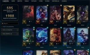 Conta league of lengends - League of Legends LOL