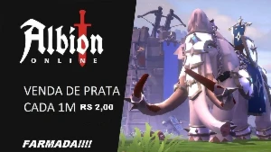 Prata FARMADA R$2.50 CADA 1M Albion Online mínimo 3m