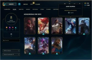 CONTA DIAMANTE VALORANT / CONTA LEAGUE OF LEGENDS GOLD 1 LOL