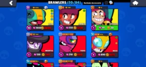 Conta Brawl stars 3 lendárias tá bem top ganhei o chester!!