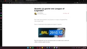 vendo conta de lol abaixo do preço - League of Legends