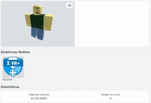 CONTA DE 2008 ROBLOX