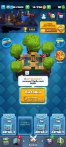 Conta Clash Royale 4k de troféu