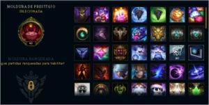 CONTA LEAGUE OF LEGENDS - 104 CHAMPS - 67 SKINS - UNRANKED LOL