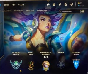 Conta League of Legends + valorant com diversas skins LOL