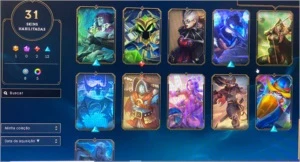 Conta League of Legends + valorant com diversas skins LOL