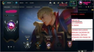 Conta Riven emissária - League of Legends LOL