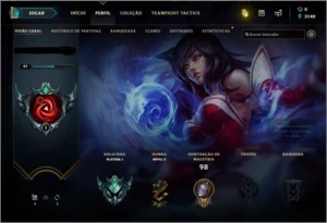 Conta League of legends MMR ALTO LOL