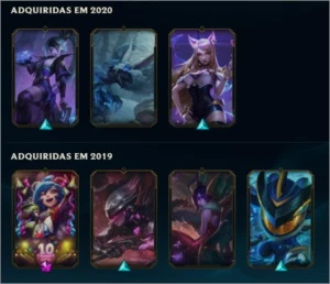 conta lol level 81 - League of Legends